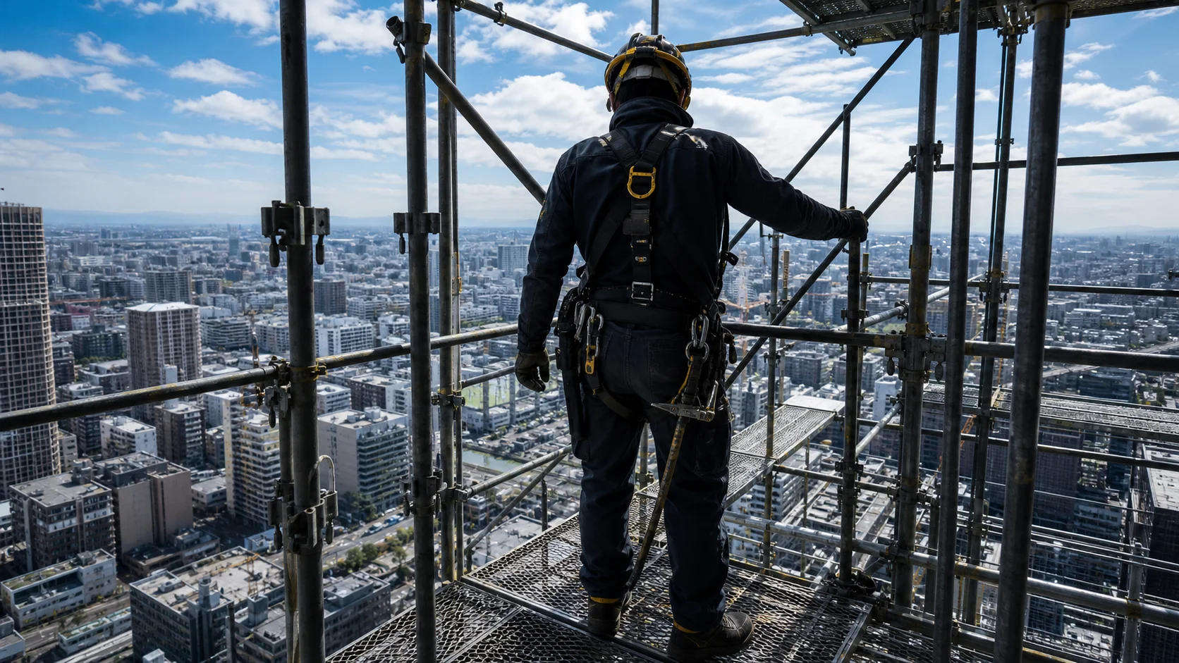鳶職はきつい？高所・体力・天候・人間関係——6つのきつさを公的統計で検証のイメージ